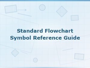 Standard Flowchart Symbol Reference Guide