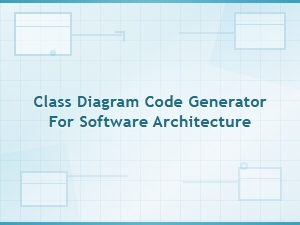 Generate Class Diagrams for Software Architecture